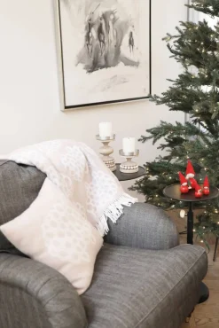 Aarikka Sisustustekstiilit*tyynynpäällinen Pässi 43 cm beige/valkoinen
