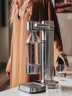Aarke Muut Keittiön Pienkoneet*hiilihapotuslaite Carbonator III, polished steel