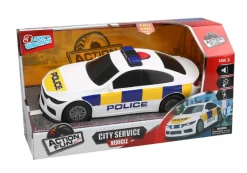 Action Fun Ajoneuvot Ja Radat*poliisiauto kitkamoottorilla