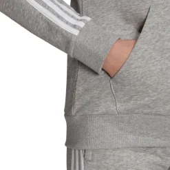 Adidas Fleecet, Colleget Ja Hupparit*collegetakki 3S ft fz hoody w GL0802 GL0802 Mgrey heather