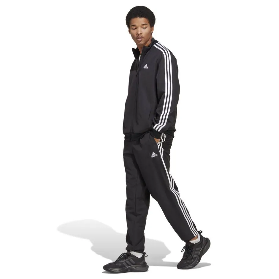 Adidas Treenivaatteet|Paidat Ja Neuleet*ulkoilupuku Sportswear Basic 3s Woven Tracksuit IC6750 Black