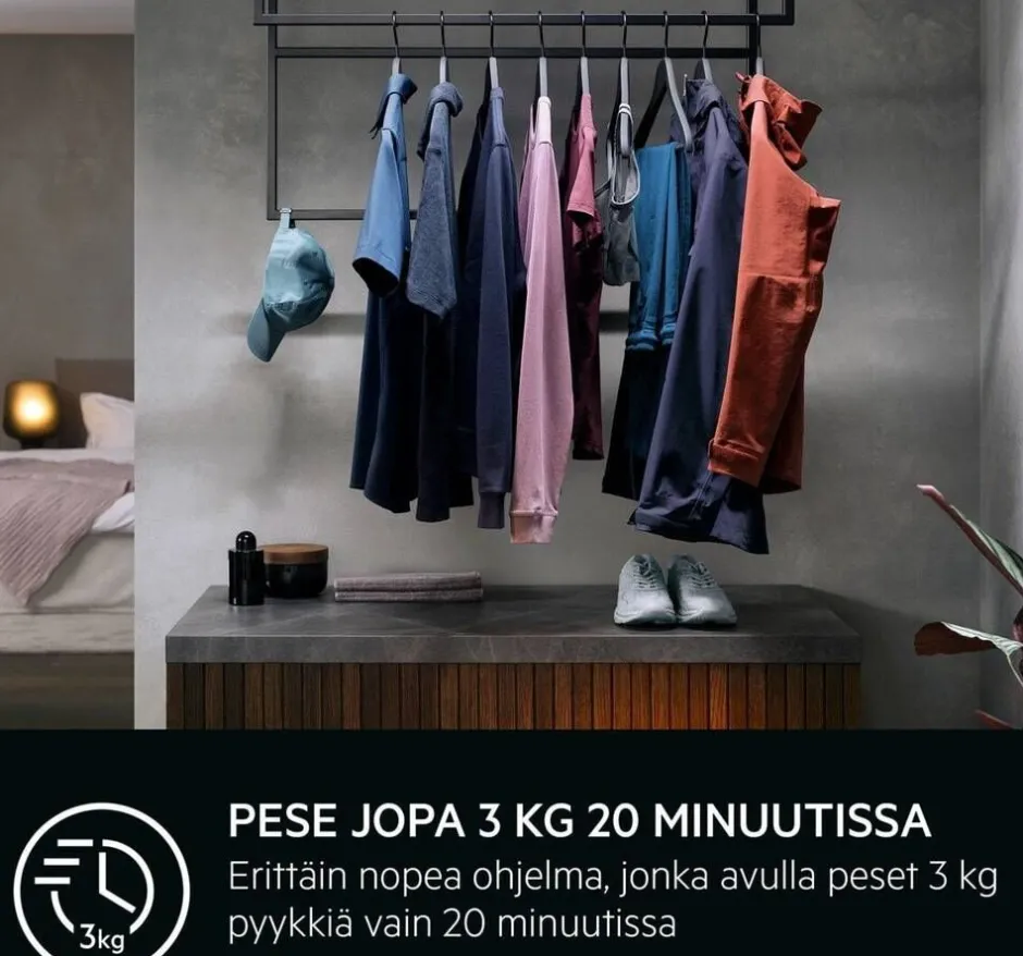 Aeg Pyykinpesu*pesukone 9 kg LR834N96