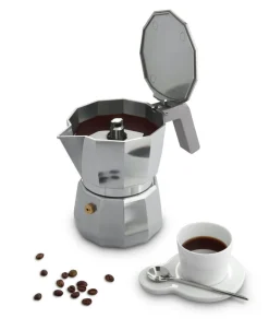 Alessi Juoma- Ja Baaritarvikkeet|Tarjoilu*MOKA Espresso pannu 3:lle kupille alumiini