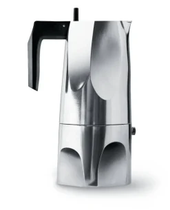 Alessi Juoma- Ja Baaritarvikkeet|Tarjoilu*Ossidiana espressopannu 6 kuppia alumini