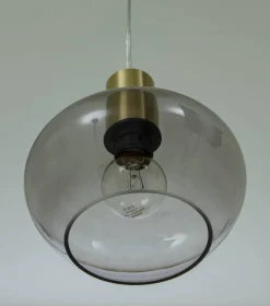 Sisustusvalaisimet*Aneta Lighting Bell Ikkunavalaisin mattamessinki/savulasi