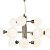 Sisustusvalaisimet*Aneta Lighting Fidelio 12-os. kattovalaisin kromi