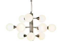 Sisustusvalaisimet*Aneta Lighting Fidelio 12-os. kattovalaisin kromi