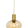 Sisustusvalaisimet*Aneta Lighting ikkunavalaisin Bell mattamessinki/meripihka