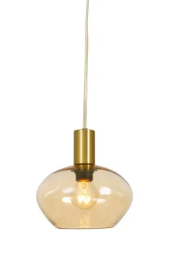 Sisustusvalaisimet*Aneta Lighting ikkunavalaisin Bell mattamessinki/meripihka