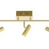 Sisustusvalaisimet*Aneta Lighting kattospotti Artic LED  suora 3-os. mattamessinki