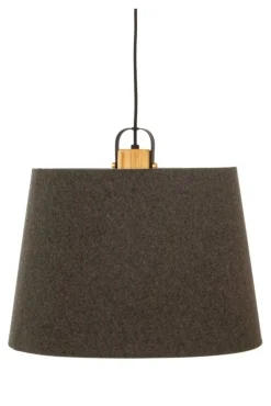 Sisustusvalaisimet*Aneta Lighting kattovalaisin Geilo 45 musta/harmaa/puu