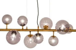 Sisustusvalaisimet*Aneta Lighting kattovalaisin Molekyl 9-os antiikki/savunharmaa