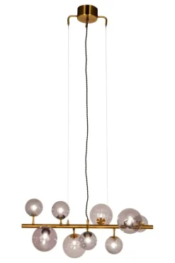 Sisustusvalaisimet*Aneta Lighting kattovalaisin Molekyl 9-os antiikki/savunharmaa