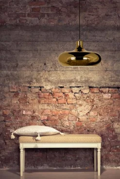 Sisustusvalaisimet*Aneta Lighting kattovalaisin Lounge tumma kulta