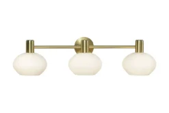 Kosteantilanvalaisimet*Aneta Lighting kylpyhuoneen seinävalaisin Elba 3-osainen mat