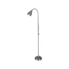 Sisustusvalaisimet*Aneta Lighting Lattiavalaisin Sarek teräs