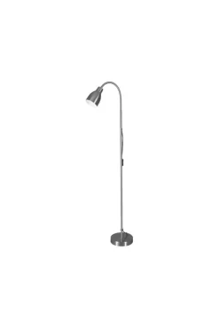 Sisustusvalaisimet*Aneta Lighting Lattiavalaisin Sarek teräs