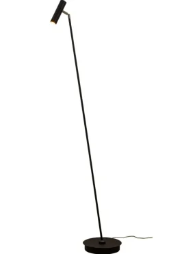 Sisustusvalaisimet*Aneta Lighting lattiavalaisin Artic LED musta/teräs