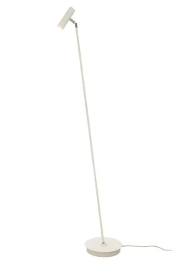 Sisustusvalaisimet*Aneta Lighting lattiavalaisin Artic LED valkoinen/teräs