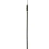 Sisustusvalaisimet*Aneta Lighting led lattiavalaisin Hero musta/kromi