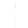 Sisustusvalaisimet*Aneta Lighting led lattiavalaisin Hero valkoinen/kromi