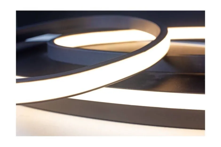 Sisustusvalaisimet*Aneta Lighting LED-plafondi Legato musta