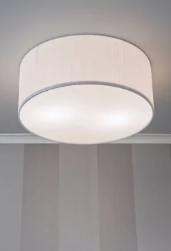 Sisustusvalaisimet*Aneta Lighting plafondi Bendir ø 38 valkoinen rypytetty