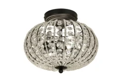 Sisustusvalaisimet*Aneta Lighting plafondi Edda musta