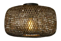 Sisustusvalaisimet*Aneta Lighting plafondi Savanna Ø 40 cm ruskea