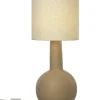 Sisustusvalaisimet*Aneta Lighting pöytävalaisin Eleana ruskea/beige