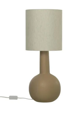 Sisustusvalaisimet*Aneta Lighting pöytävalaisin Eleana ruskea/beige