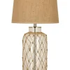 Sisustusvalaisimet*Aneta Lighting pöytävalaisin Marine ruskea