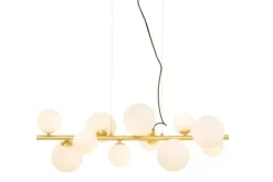 Sisustusvalaisimet*Aneta Lighting riippuvalaisin Molekyl 11-os. mattamessinki