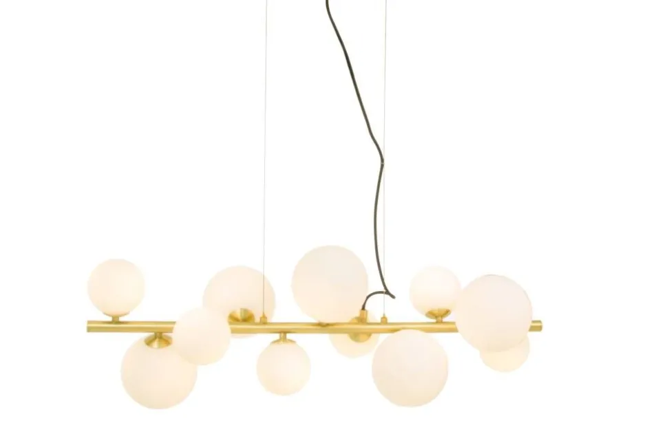 Sisustusvalaisimet*Aneta Lighting riippuvalaisin Molekyl 11-os. mattamessinki