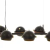 Sisustusvalaisimet*Aneta Lighting riippuvalaisin Bow 6-os. musta