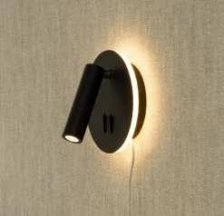 Sisustusvalaisimet*Aneta Lighting seinävalaisin Ace LED musta