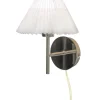 Sisustusvalaisimet*Aneta Lighting seinävalaisin Ester hopea