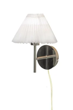 Sisustusvalaisimet*Aneta Lighting seinävalaisin Ester hopea