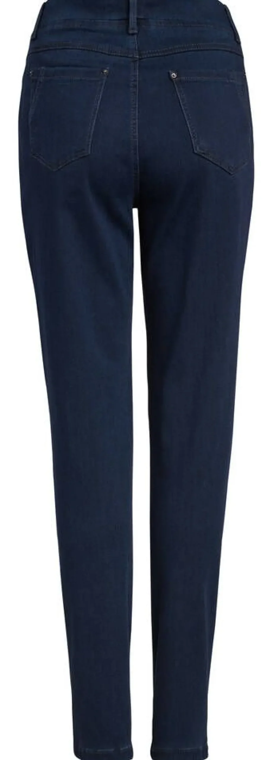Anna Montana Farkut*farkut Angelika Jump In Slim Flexi 1021 Thermo Blue Black 56 / tummansininen