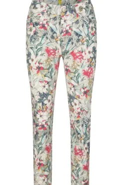 Anna Montana Shortsit Ja Caprit*housut Angelika Slim Fit 7/8 Athen Flower