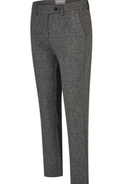 Anna Montana Housut*housut Rose Easy Fit Amaro Black / mustavalkoinen