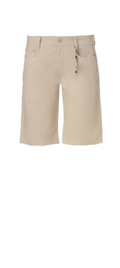 Anna Montana Shortsit Ja Caprit*shortsit Angelika Slim Fit Berlin Sand 114 / hiekka