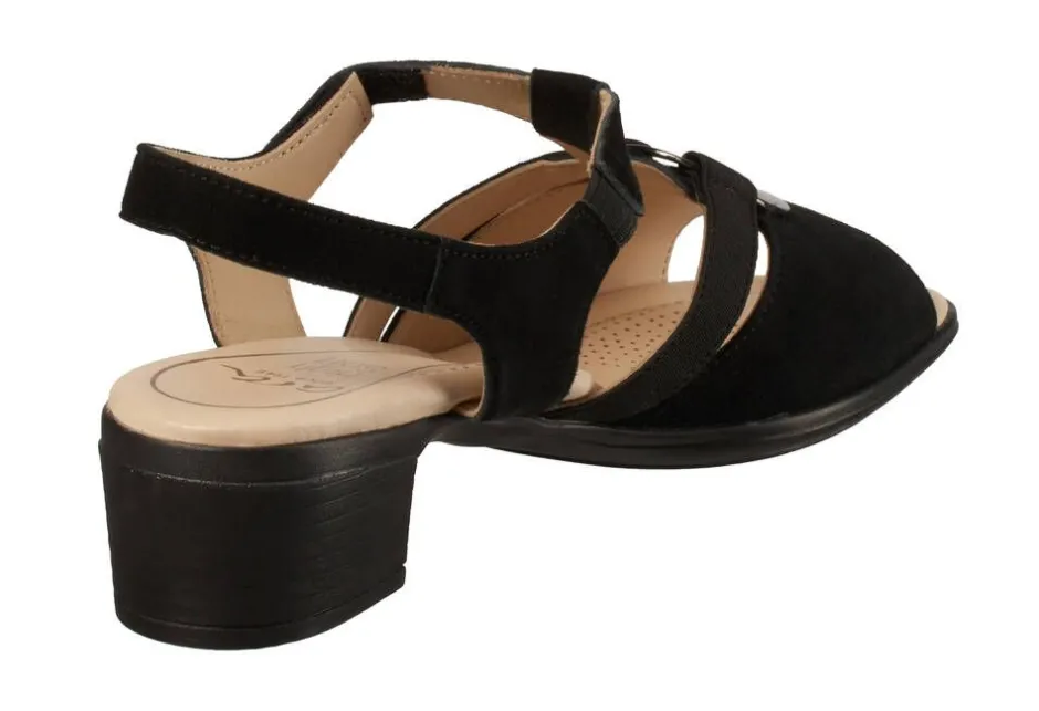 Ara Avokkaat Ja Juhlakengät*sandaletit Lugano-S Highsoft 01 Schwarz