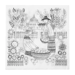 Arabia Kertakäyttö*Emilia paperiservetti 33x33 cm 20 kpl