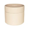 Arabia Ruoansäilytys Ja Järjestys*kannellinen rasia Kirnu 11x10 cm beige