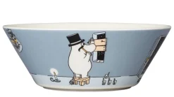 Moomin Astiat*Arabia Muumi kulho 15 cm Muumipappa harmaa