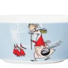 Moomin Astiat*Arabia Muumi kulho 15 cm Vilijonkka harmaa