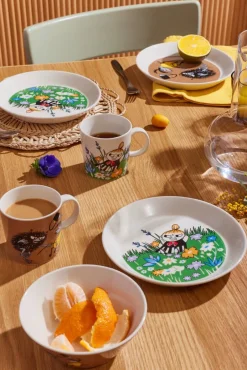 Moomin Astiat*Arabia Muumi lautanen 19 cm Pikku Myy niityllä