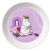 Moomin Astiat*Arabia Muumi Lautanen 19 cm Niiskuneiti liila