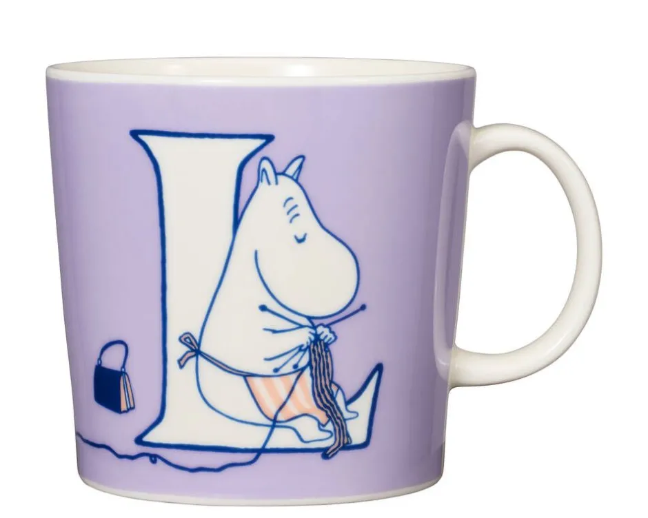 Moomin Astiat*Arabia Muumi Muki 0,4l ABC L